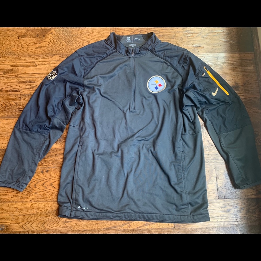 Nike Pittsburgh Steelers OnField Pullover 1/4 Zip